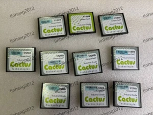 10PCS cactus Industrial Grade 512MB Memory Card compact flash cf card - Picture 1 of 1