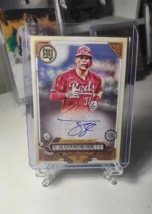 2022 Topps Gypsy Queen on card Auto Tyler Stephenson Cincinnati Reds #GQA-TS - Picture 1 of 2