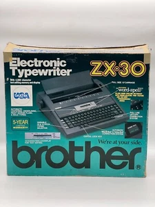 Brother AX-20 Electronic Typewriter with 96-Character Full-Size Keyboard - Picture 1 of 6