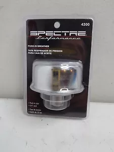 Spectre Performance Push-In Breather 3/4" Neck Chrome Finish Part 4300 New Part - Foto 1 di 14
