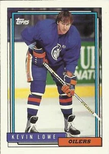 #290 Kevin Lowe - Edmonton Oilers - 1992-93 Topps Hockey - Picture 1 of 1