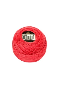 DMC Perlé Cotton Art 116, Size 8 - 80M Ball - Att 501 - 3801 - Picture 1 of 1