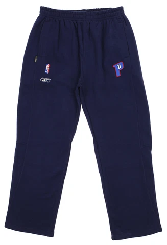 Reebok Basketball Men's Detroit Pistons Practice Warm Up Sweatpants Cover