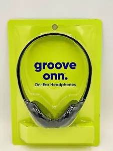 Groove Onn Cuffie On-Ear Leggere Regolabili 3,5 mm Cavo Aux 4ft (1,2 M) - Foto 1 di 9