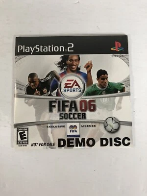 EA Sports FIFA 06 Demo Disc New, Sealed Game 2006 Soccer Sony PlayStation 2 - Image 1 of 3