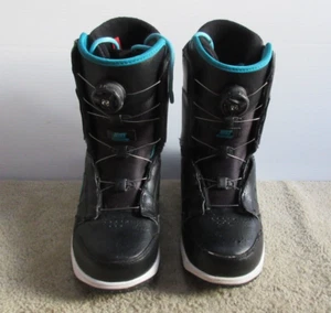 Nike 586539-041 Vapen X Boa stivali da snowboard neri da donna taglia US 9 - Foto 1 di 11