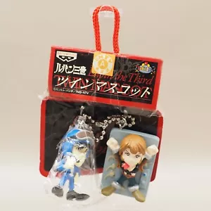 Lupin Fujiko Lupin the Third Twin Mascot Figure Keychain Anime Japan Y254 - Picture 1 of 4