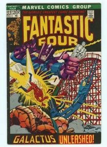 Fantastic Four 122 vintage Galactus/Surfer tale, Reed saves the day, nice copy - Picture 1 of 2