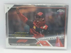 Charles Leclerc GRAND PRIX FAHRER DES TAGES 2023 Topps Chrom Formel 1 Nr. 174 - Bild 1 von 2