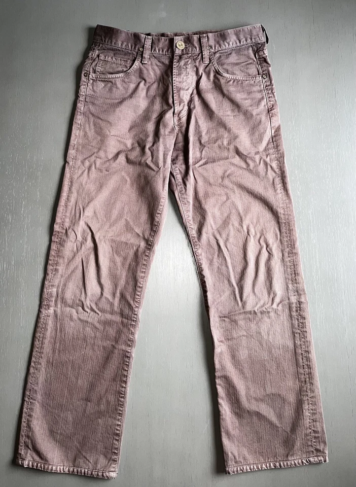 Citizens of Humanity Mens Brown Dark Wash Straight Leg Jeans Size 31 x 27 - Image 1 of 4