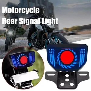 Dynamic LED Tail Lights for Motorcycle with Rear Light and Signal Functionality - Picture 1 of 4