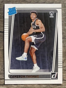2021-22 Panini Donruss - Rated Rookie Cameron Thomas #203 (RC) - Picture 1 of 2