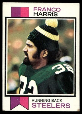 1973 Topps Franco Harris Rookie Pittsburgh Steelers #89 A1 - Image 1 of 2