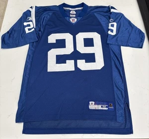 Reebok NFL Authentic Indianapolis Colts Joseph Addai #29 Blue Jersey Size Medium - Picture 1 of 10