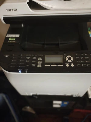 Ricoh Aficio SP C252SF Color Laser MFP   6K prints  90% Full Toners  LOCAL PU MD - Image 1 of 4
