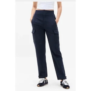 Athleta Women's Size 2 Endless High Rise Cargo Pant Navy Blue Travel 467187 EUC - Picture 1 of 15