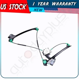 Power Window Regulator w/ motor For 97-04 GM Chevrolet Corvette Front LH - Picture 1 of 8