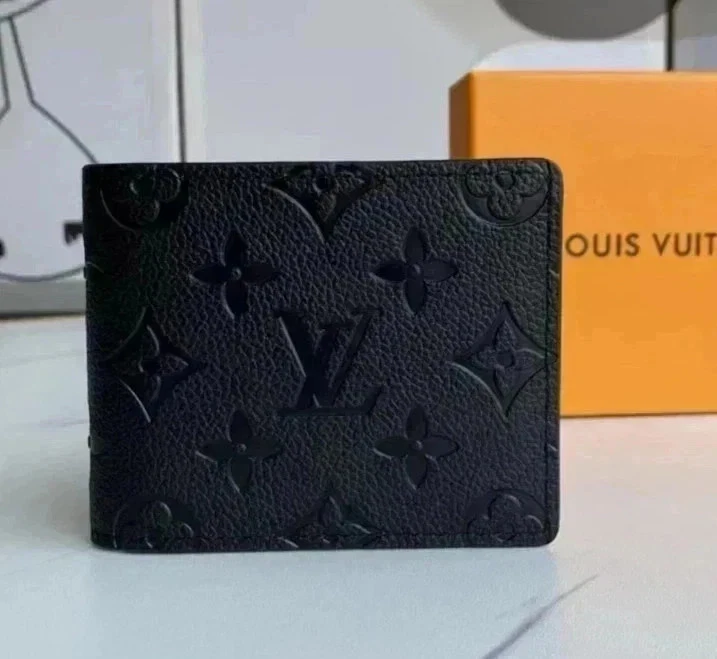 Louis Vuitton Portafoglio Uomo Multiplo Monogram Nero (con Scatola) - Immagine 1 di 4