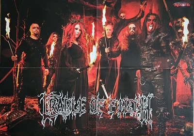 CRADLE OF FILTH  - MEGA Poster from 2021 - 22 x 16 in. (55 x 40 cm) - MINT COND. - Image 1 of 3