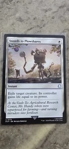 Swords to Plowshares Universes Beyond: Fallout Regular Instant Uncommon MTG NM  - Bild 1 von 1