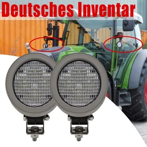 2Stück LED Oval Arbeitslicht Flut Strahl für Traktor Fendt 714NA, 722NA, 724NA - Bild 1 von 12