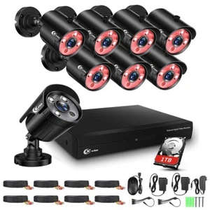 XVIM 1080P Outdoor Security Camera System 8CH DVR CCTV Home Security Night owl - Picture 1 of 9