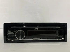 JVC KD-X241 RADIO MEDIA PLAYER STEREO HEAD UNIT USB AUX Mechless iPod Conn - Picture 1 of 8