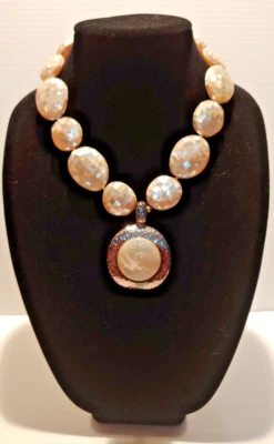 Electro Form Simon Sebbag Plata de Ley 925 Modernista Collar Colgante MOP Foto 1 de 4