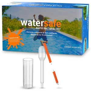 Watersafe Pool, Spa & Hot Tub Bacteria Test Strips (10 tests) - Picture 1 of 7