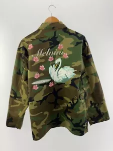 Supreme melvins Jacket khaki camouflage pattern Used Size L - Picture 1 of 5