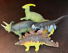 Lot vintage de 4 jouets de collection de dinosaures Carnegie Safari Ltd années 80 années 90