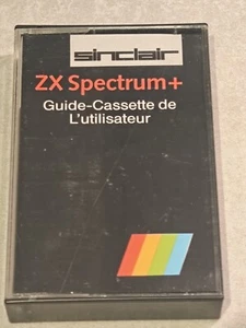 GUIDE CASSETTE DE L'UTILISATEUR ZX SPECTRUM SINCLAIR - Imagen 1 de 3