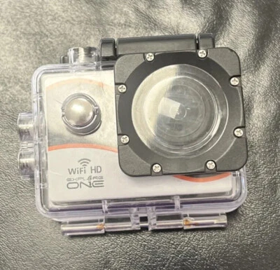 Explore One HD Action Camera with Wifi / accessories included!Used! - Image 1 of 4