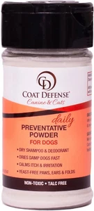 Preventative Powder | Made in USA | 3.5Oz Waterless Dog Shampoo & Pet Deodorizer - Picture 1 of 12