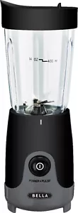 NEW Bella 14 oz Personal Blender black 240 watts puree smoothies steel blade - Picture 1 of 3