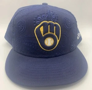 Milwaukee Brewers- 59fifty New Era Sombrero Ajustado 7 3/4 - Imagen 1 de 5