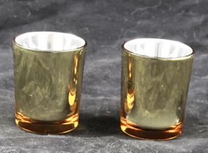 25 Gold Votive Tealight Candle Holder Wedding Centerpiece Party Decoration Table - Picture 1 of 4