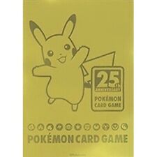 Pikachu 25th Anniversary Golden Box Pokemon Center Card Game Sleeve (2021)