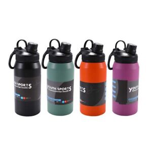 Cup outdoors fitness kettle stainless steel sport kettles thermos portable water