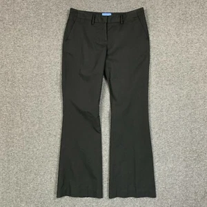 Pantalones Simply Vera Wang 6 Mujer Bota Acampanada Pantalón de Carrera Negro tiro medio elástico - Imagen 1 de 11