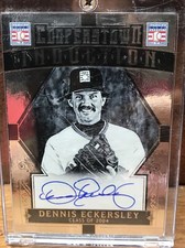 2015 Panini Cooperstown Dennis Eckersley HOF Class Of 2004 Oakland Athletics