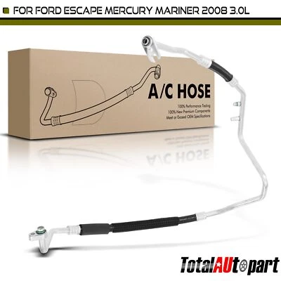 AC AC Refrigerant Hose Suction Line for Ford Escape Mercury Mariner 2008 VIN: 1 - Image 1 of 4
