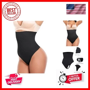 Thong Shapewear for Women Tummy Control High Waisted Thong Panties Slimming B... - Picture 1 of 7