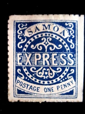 SAMOA - SCOTT# 1b - MH - CAT VAL $125.00 - Imagem 1 de 2
