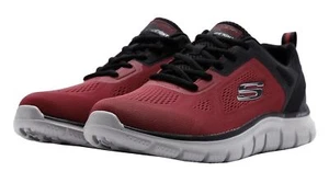 Skechers Track Breiter rot schwarz Herren Trainer - Bild 1 von 5