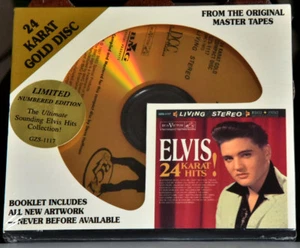 AUDIOPHILE DCC GZS 1117 Gold CD ELVIS PRESLEY 24Karat Hits Lted No. #1120 SEALED - Picture 1 of 2