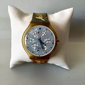 Swatch Uhr Bunnysutra STGK101 Originals Touch 2004 Armbanduhr Sexuelle Stellungen - Bild 1 von 15