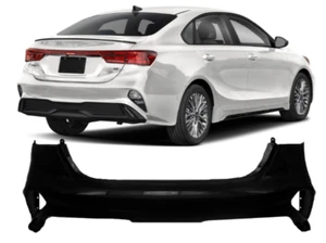 Free Pick Up ⭐⭐⭐⭐⭐ UPPER REAR Bumper Cover Fascia Unpainted For 2022 2023 Forte - Picture 1 of 7
