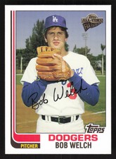 2005 Topps All-Time Fan Favorites   Bob Welch #63 Los Angeles Dodgers