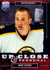 2006-07 Be a Player Up Close and Personal #28 Marc Savard